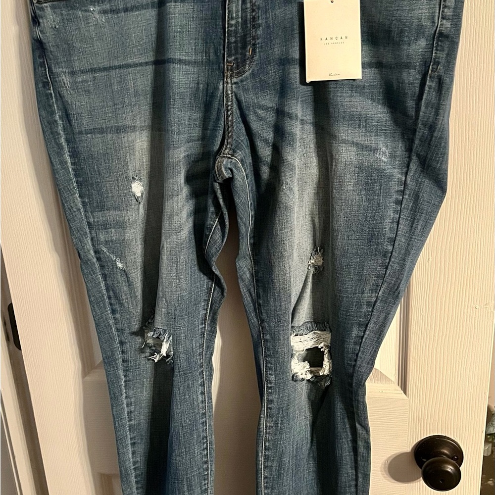 KanCan Light Blue Washed Denim